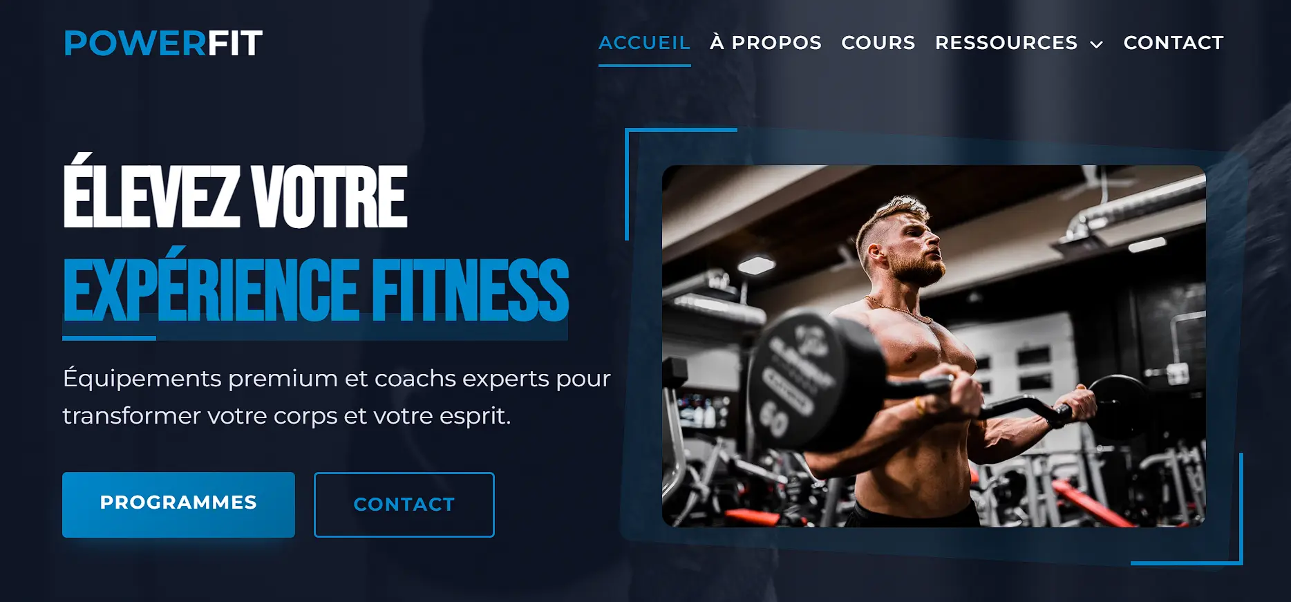 Power Fit - Project screenshot